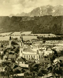 Schladming, Styrie, Autriche, vers 1935
