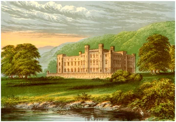 Palais de Scone, Perthshire, Écosse, maison du Comte de Mansfield