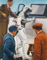 Combinaison de vol scellée, 1938