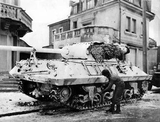 Seconde Guerre mondiale (1939-1945) : Luxembourg vers le 20 décembre 1944 : Sur le flanc sud de l
