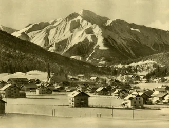 Seefeld au Tyrol, Autriche, vers 1935