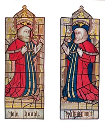 Sergents à la loi. Église de Long Melford, Suffolk, 1903