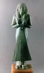 Shabti ou Ushabti, une figurine funéraire, Égypte, 18e dynastie