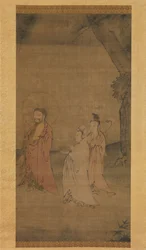 Shakyamuni descendant des montagnes, fin 13e-début 14e siècle