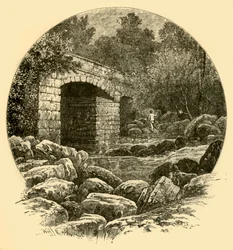 Pont de Shaugh, 1898