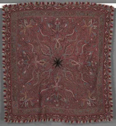 Châle, années 1870 - 1880