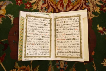 Grande Mosquée Sheikh Zayed : Coran, Abou Dhabi, Émirats Arabes Unis