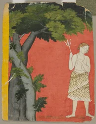 Shiva sous les arbres, vers 1780