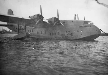 Hydravion Short Empire Corinthian, Alexandrie, Égypte, vers 1938-1941