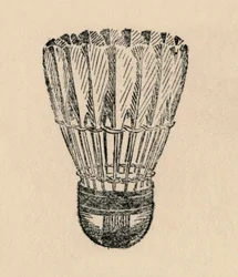 Volant - Badminton, 1912