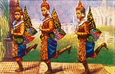 Danseurs siamois