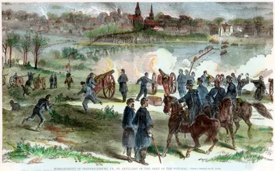 Siège de Fredericksburg, Virginie, Guerre civile américaine, c1864-c1865