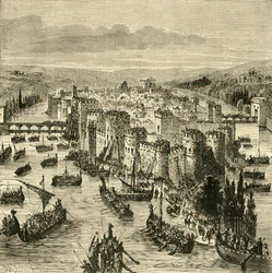 Siège de Paris par les Normands, 845, 1890