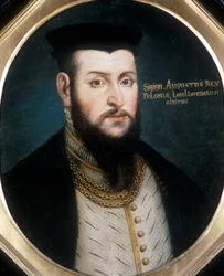 Sigismond II Auguste, co-dirigeant de la Pologne avec son père 1530-1548, dirigeant unique à partir de 1548
