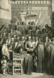 Signature du traité de Westphalie, 24 octobre 1648