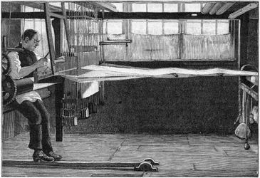 Tisserand de soie, Bethnal Green, East London, 1893