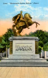 Monument de Simon Bolivar, Lima, Pérou