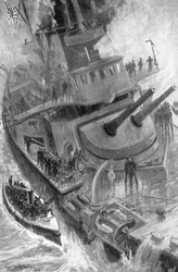 Naufrage du navire de guerre japonais Hatsuse, Guerre russo-japonaise, 1904-5