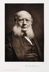 Sir Charles William Siemens, ingénieur allemand, vers 1860-1870