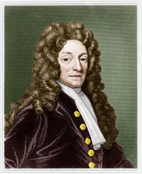 Sir Christopher Wren, architecte anglais, vers 1680