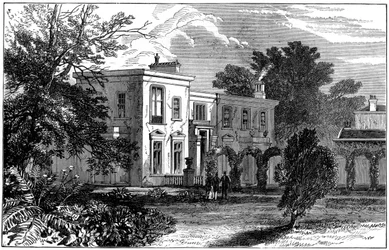 Maison de Sir Edwin Landseer 1802-1873, Brighton, East Sussex, 1874