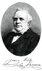 Sir John Brown, industriel britannique, vers 1880
