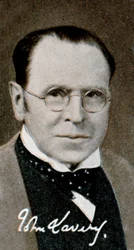 Sir John Lavery 1856-1941, peintre irlandais surtout connu pour ses portraits, 1935