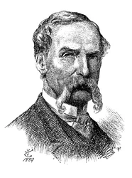 Sir John Tenniel, artiste et caricaturiste britannique, 1889-1895