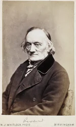 Sir Richard Owen, naturaliste et paléontologue anglais, vers 1880