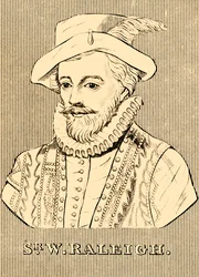 Sir W. Raleigh, vers 1552-1618, 1830