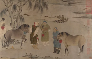 Six chevaux, 13ème-14ème siècle