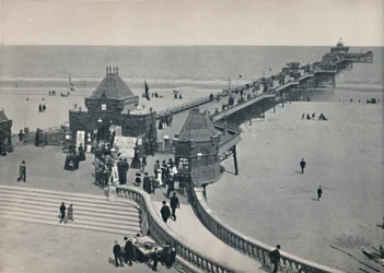 Skegness - La Jetée, 1895