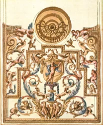 Esquisse pour peinture décorative, France, 1928