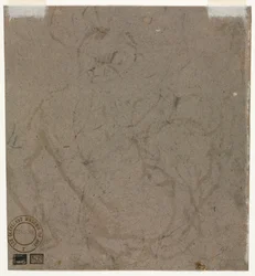 Croquis verso, 1500s