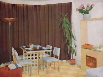 Petit salon-salle à manger, 1938