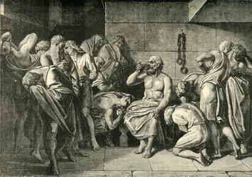 Socrate buvant la ciguë, 1890