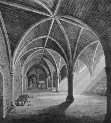 Vue sud-ouest de Gerrards Hall, Londres, vers 1834, 1906