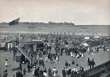 South Shields - Toute la joie de la foire, 1895