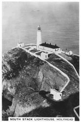 Phare de South Stack, Holyhead, Pays de Galles, 1937