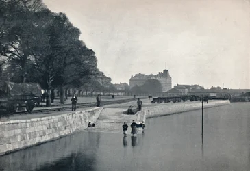Southampton - La plateforme, 1895