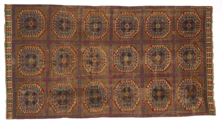 Tapis espagnol avec un motif turc, c. 1450-1500