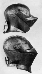 Casques espagnols et italiens, XVe siècle, 1929