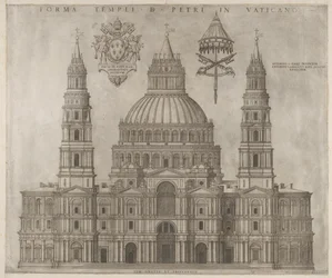 Speculum Romanae Magnificentiae : Saint-Pierre, 1547