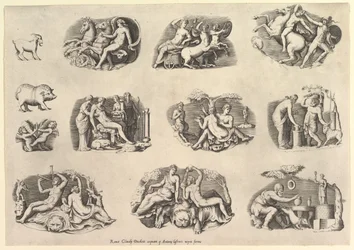 Speculum Romanae Magnificentiae: Sujets d