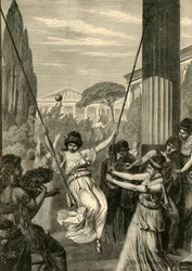 Sports des filles grecques, 1890