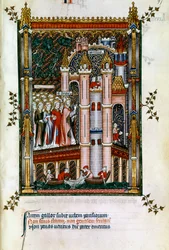 Saint Denis aux portes de Paris, 1317