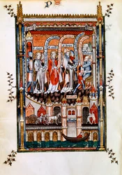 Saint Denis devant Sissinius, 1317