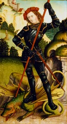 Saint Georges et le Dragon, vers 1500