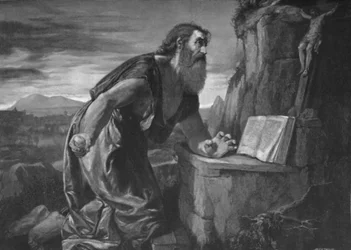 Saint Jérôme dans le désert, c1525-1530