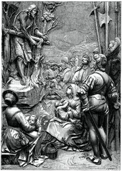 Saint Jean-Baptiste prêchant dans le désert, XVIe siècle